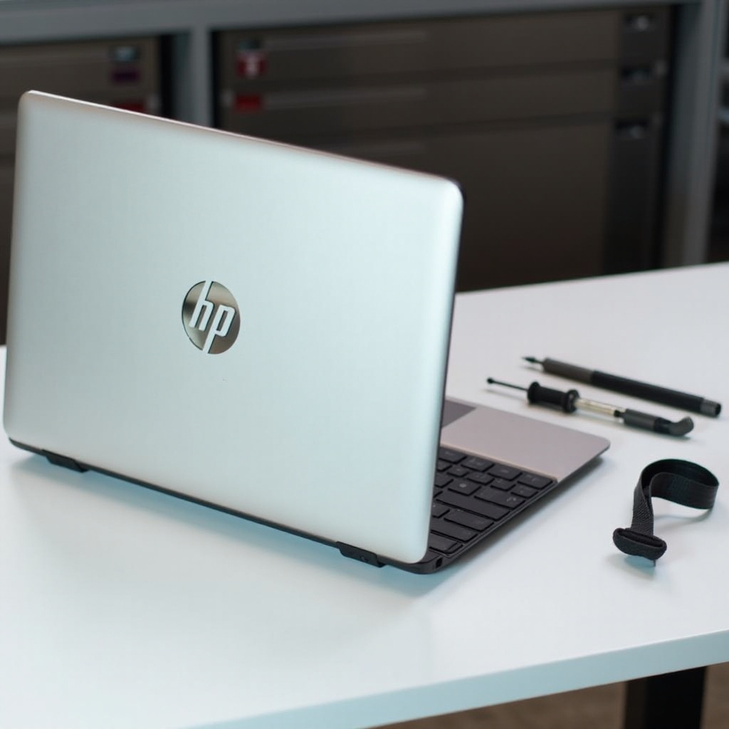 how to open hp laptop back cover
