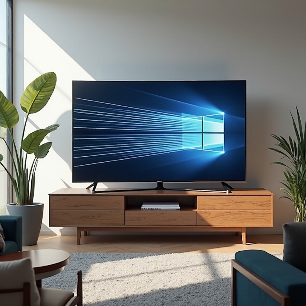 линии на екрана на телевизора Samsung